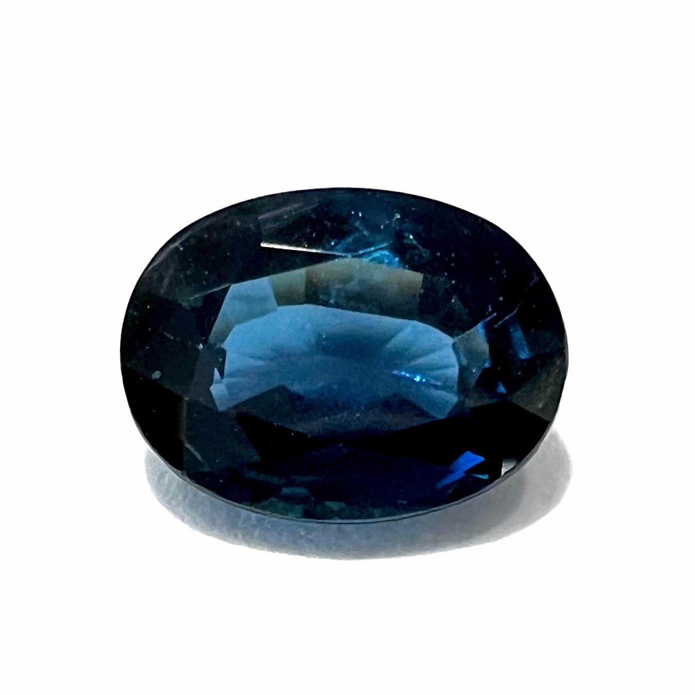 1.29 cts natural blue sapphire loose gemstone oval 2024 cut AGL Certified