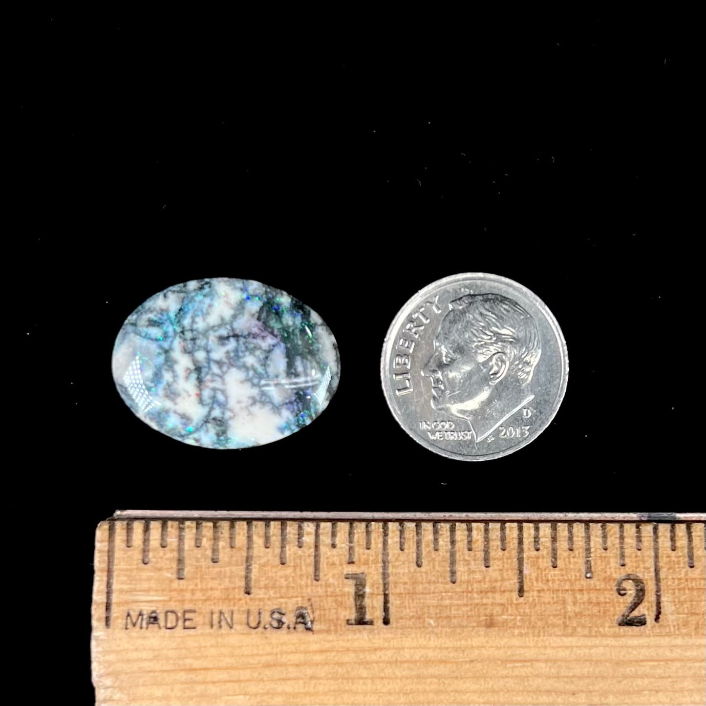 11.97ct Australian Dendritic Opal | #E217