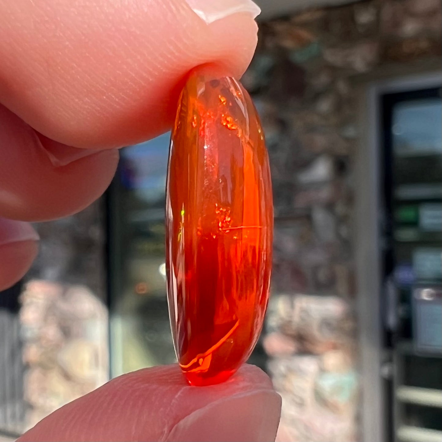 8.21ct Mexican Fire Opal | #E222