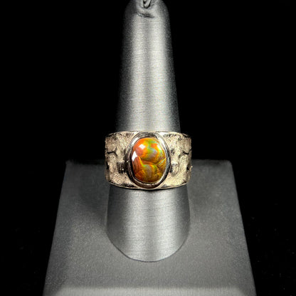 Z2- Custom Fire Agate Ring Project Portal