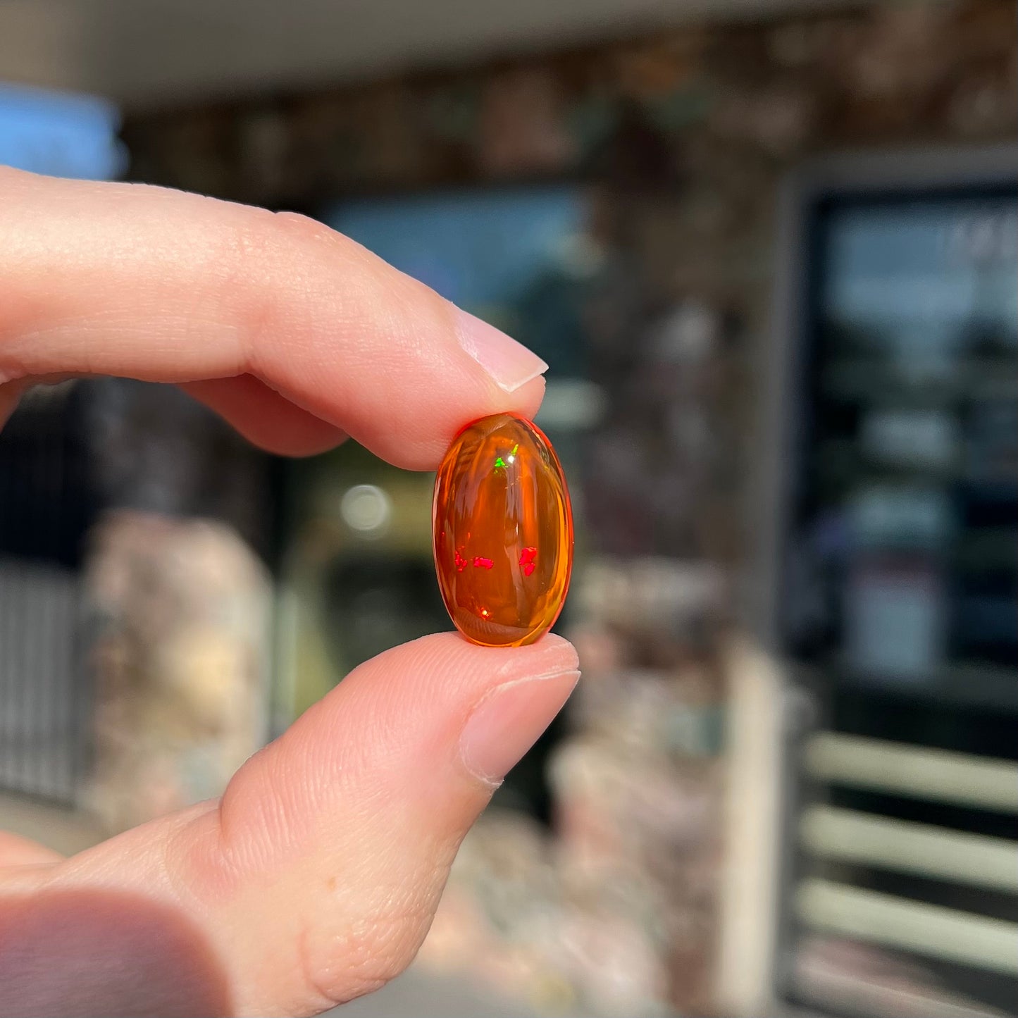 8.21ct Mexican Fire Opal | #E222