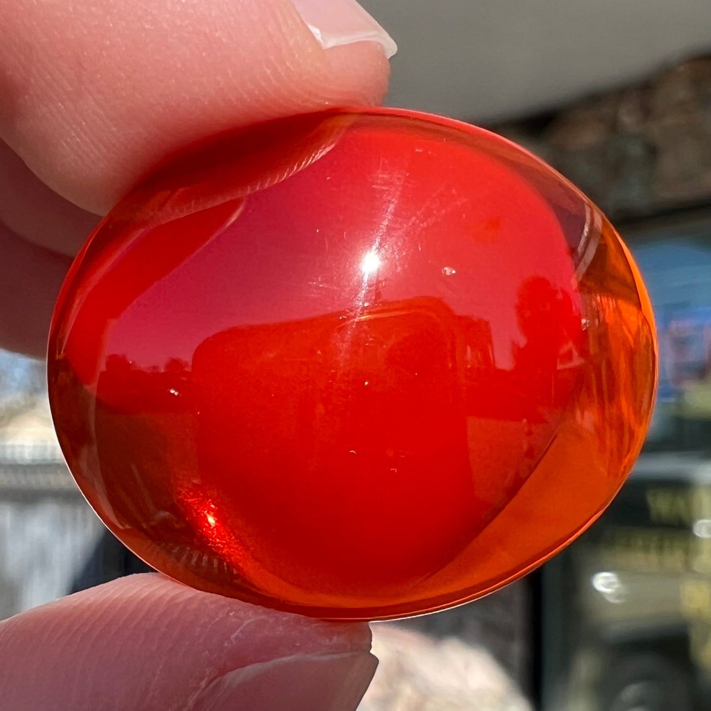 19.43ct Mexican Fire Opal | #E221