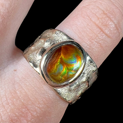 Z2- Custom Fire Agate Ring Project Portal