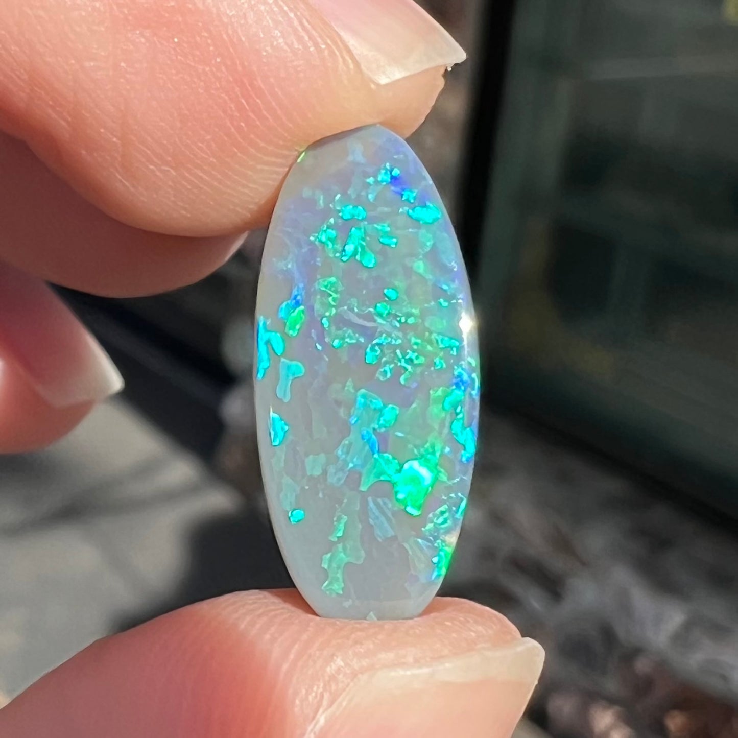 5.24ct Lightning Ridge Black Opal | #E183