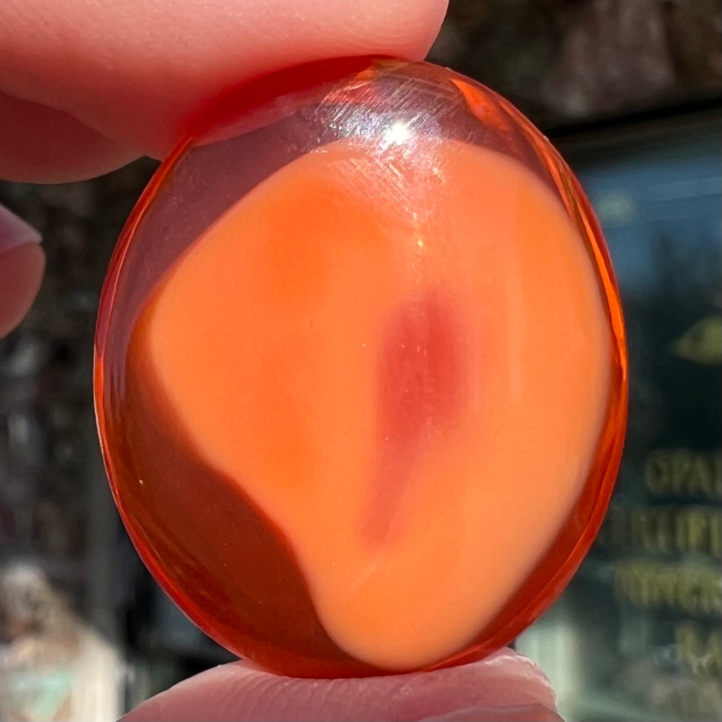 19.43ct Mexican Fire Opal | #E221