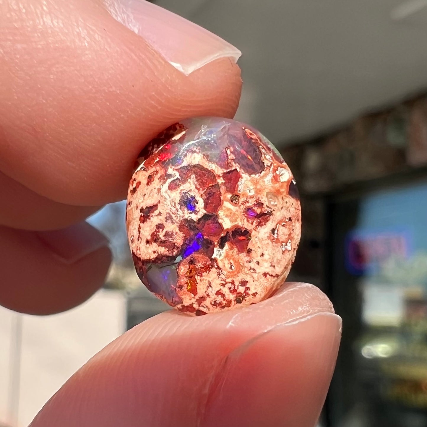 4.63ct Mexican Cantera Fire Opal | #E219