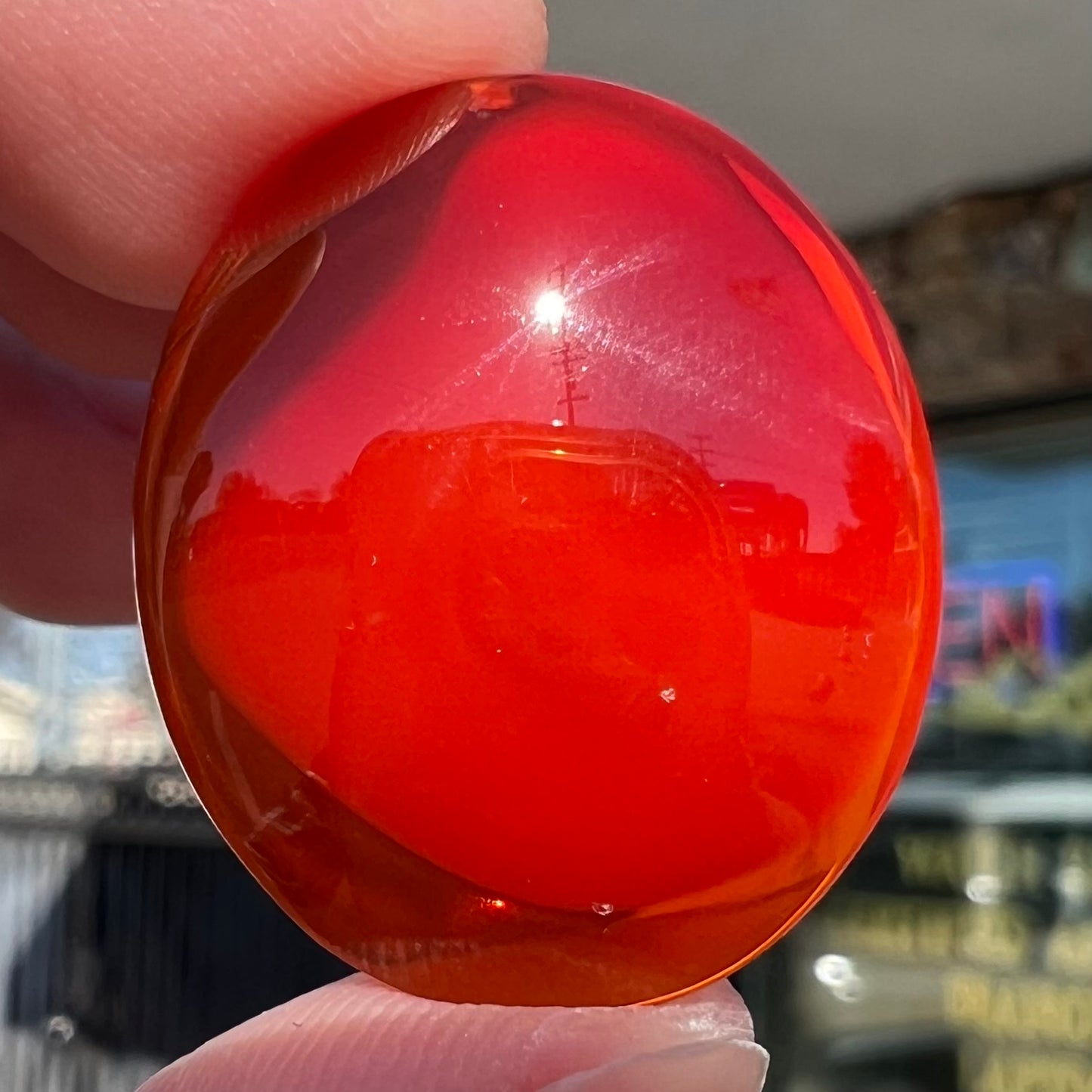 19.43ct Mexican Fire Opal | #E221