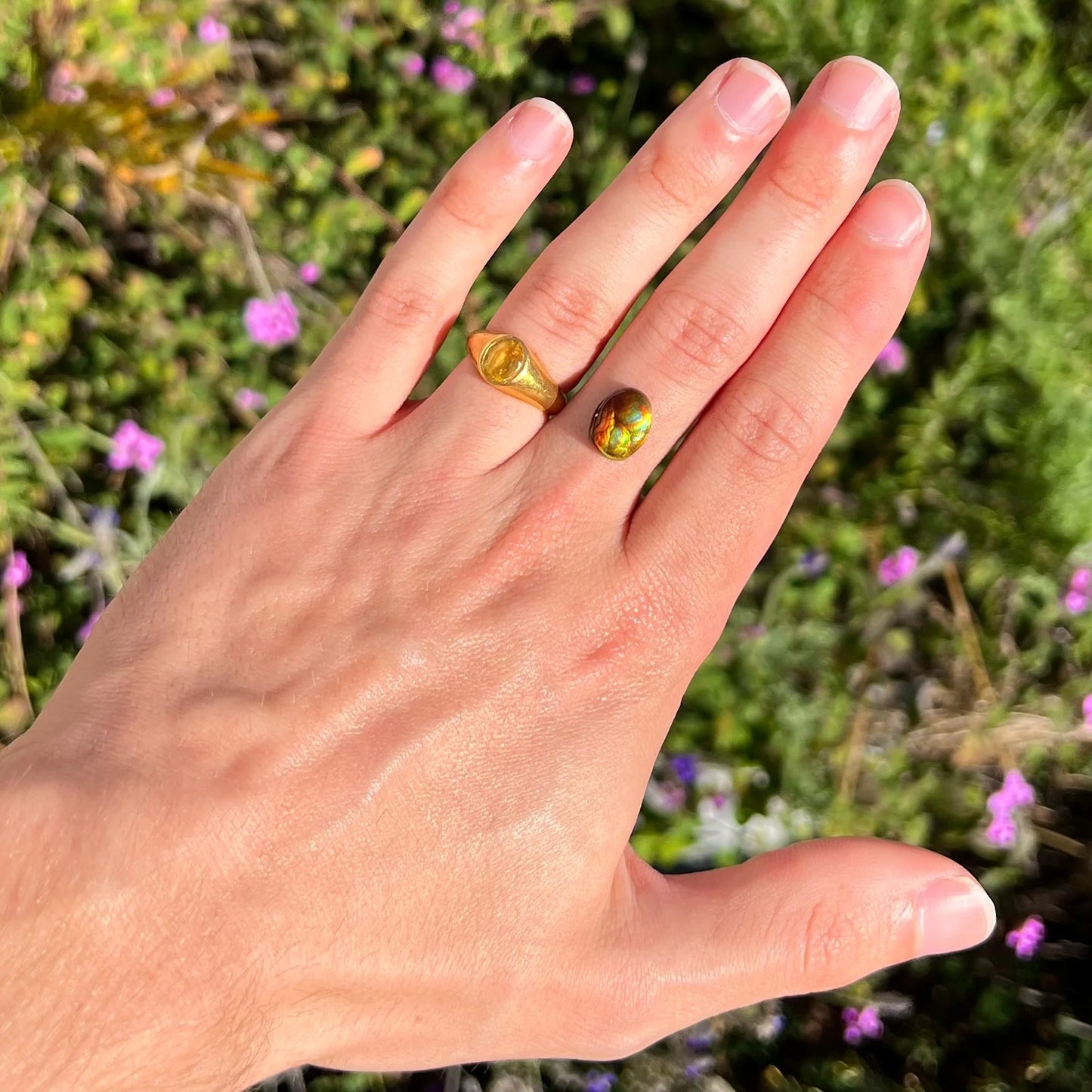 Z2- Custom Fire Agate Ring Project Portal