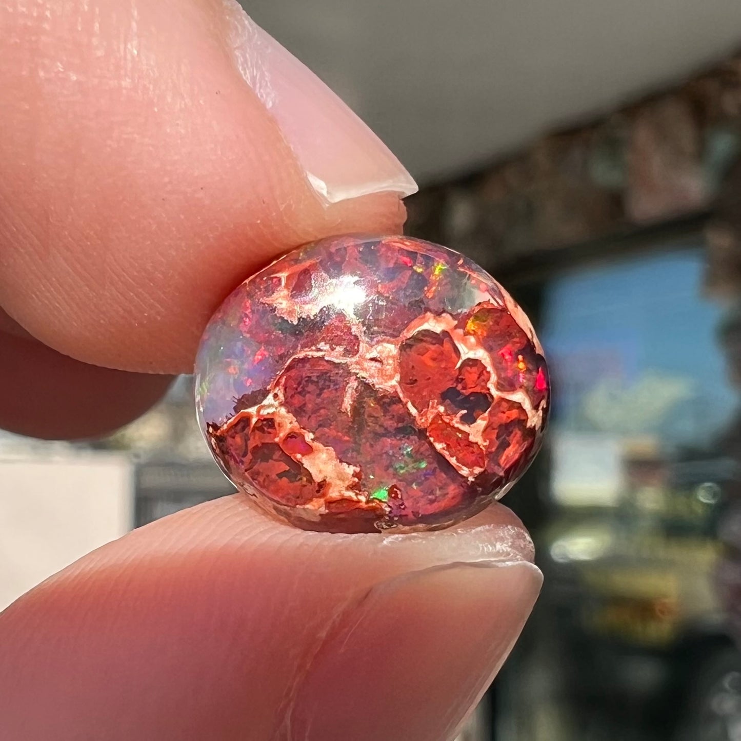 4.63ct Mexican Cantera Fire Opal | #E219