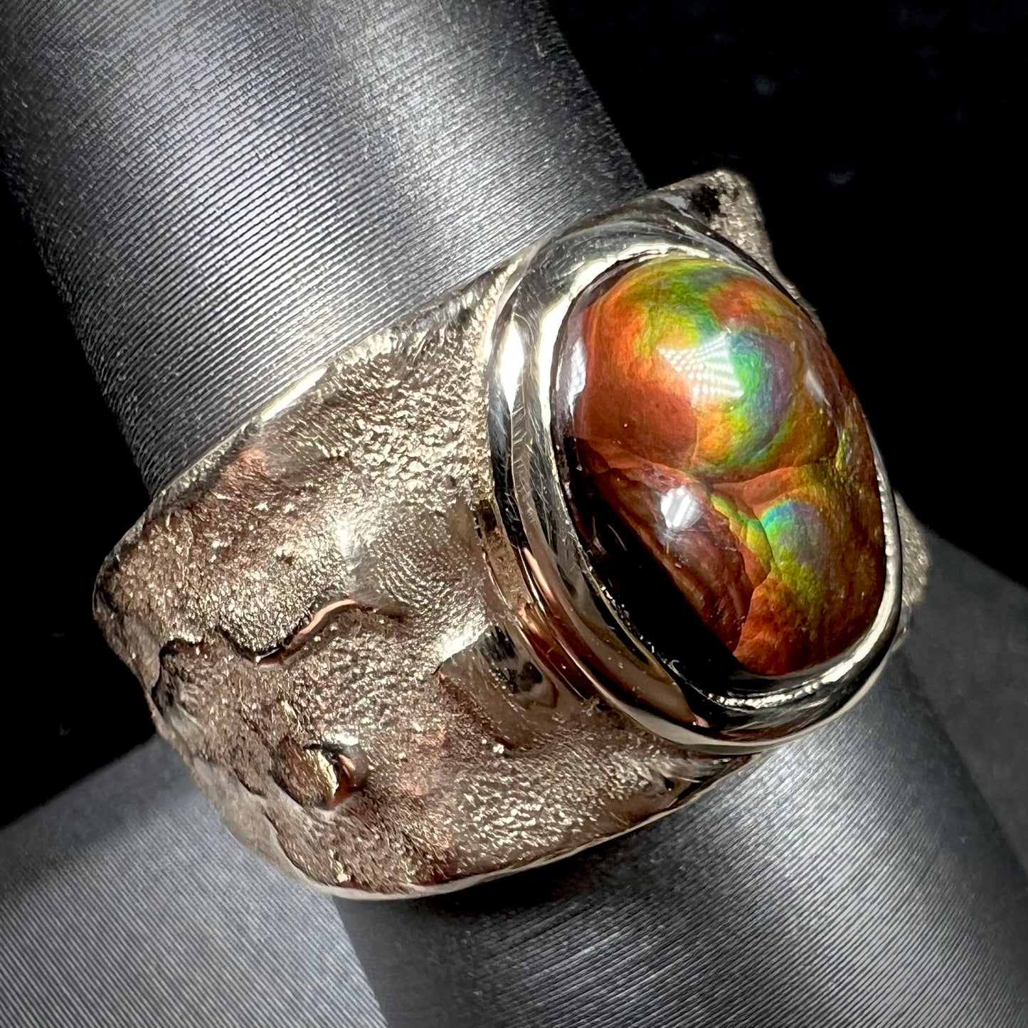 Z2- Custom Fire Agate Ring Project Portal