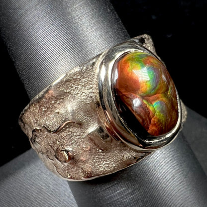 Z2- Custom Fire Agate Ring Project Portal