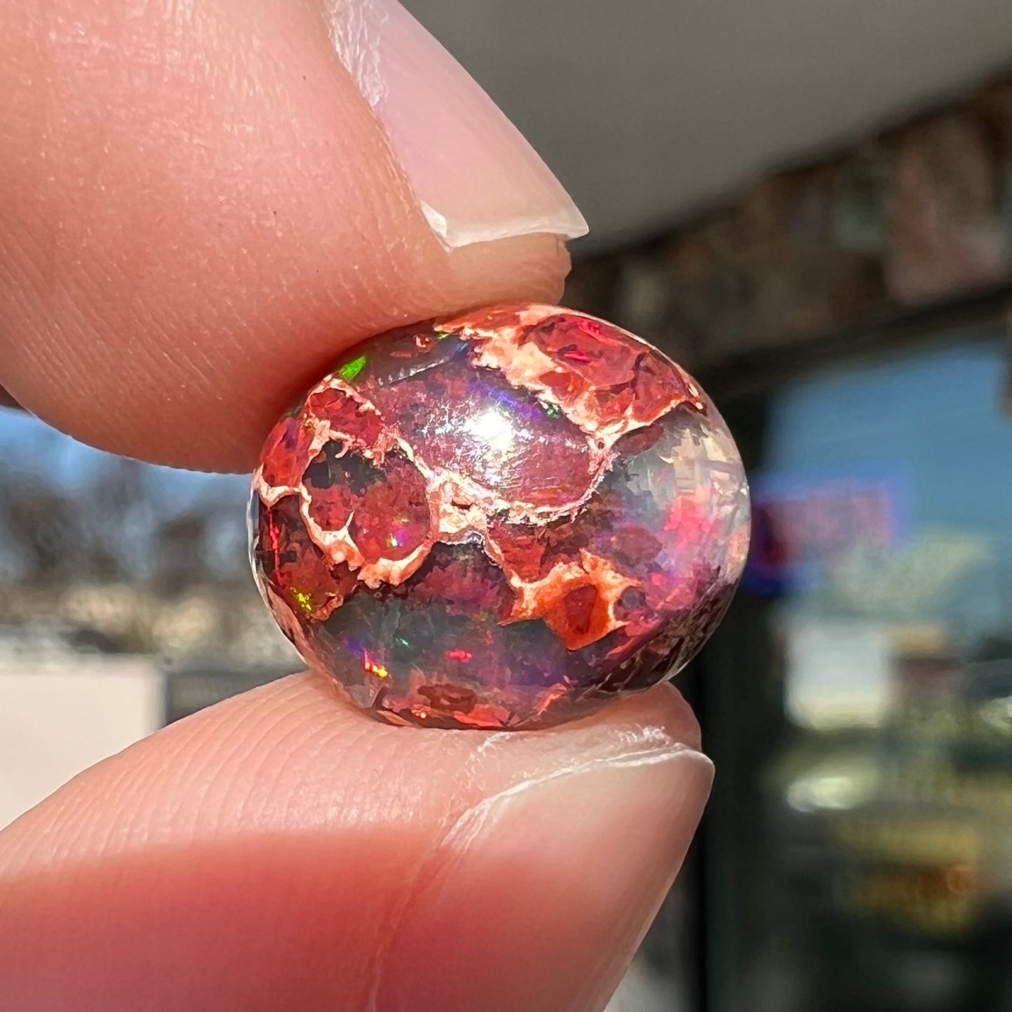 4.63ct Mexican Cantera Fire Opal | #E219