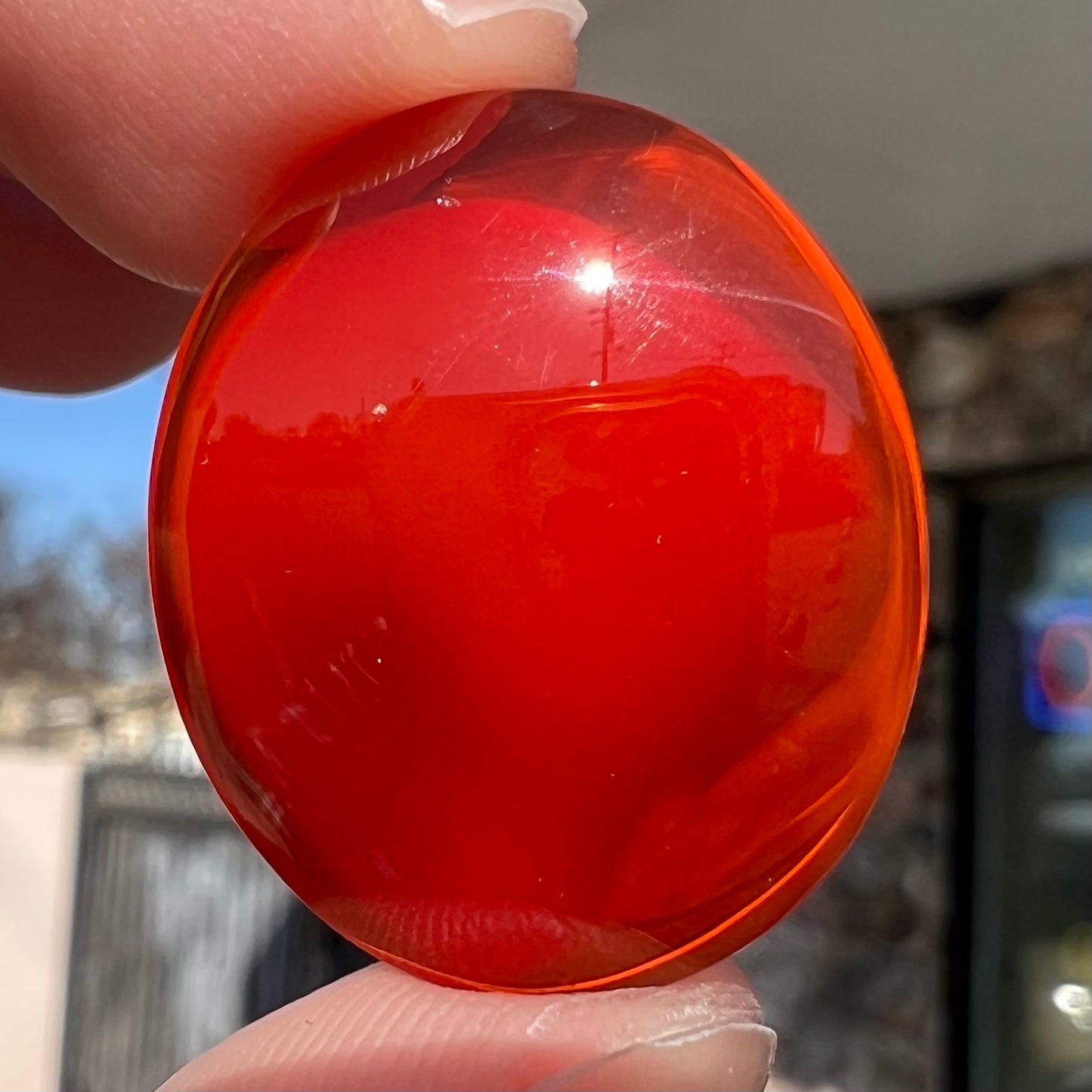 19.43ct Mexican Fire Opal | #E221