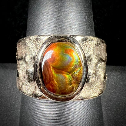 Z2- Custom Fire Agate Ring Project Portal