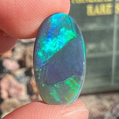 5.10ct Lightning Ridge Black Opal | #E228