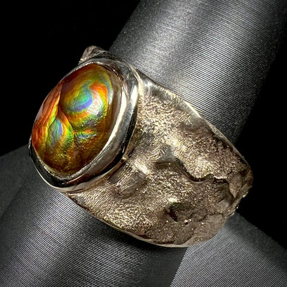 Z2- Custom Fire Agate Ring Project Portal