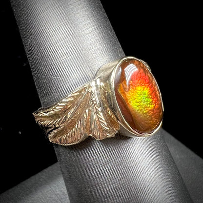 Z2- Custom Fire Agate Ring Project Portal