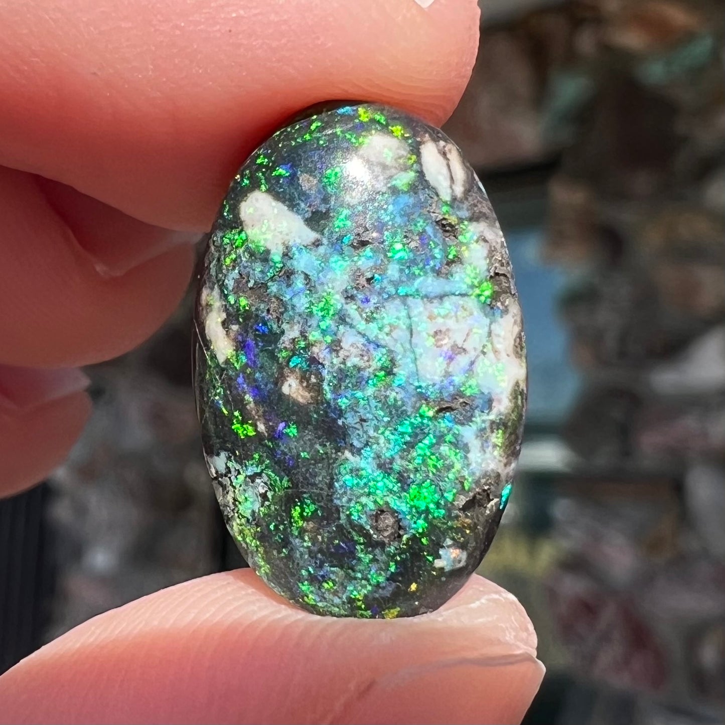 8.46ct Treated Andamooka Matrix Opal | #E212