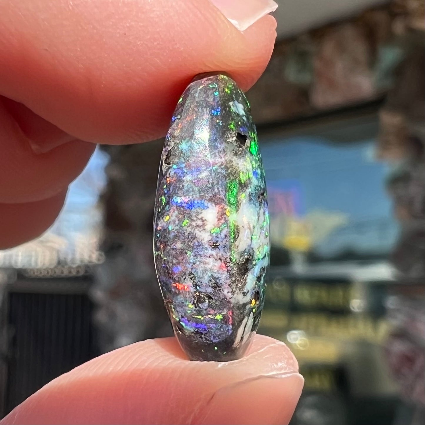 8.46ct Treated Andamooka Matrix Opal | #E212