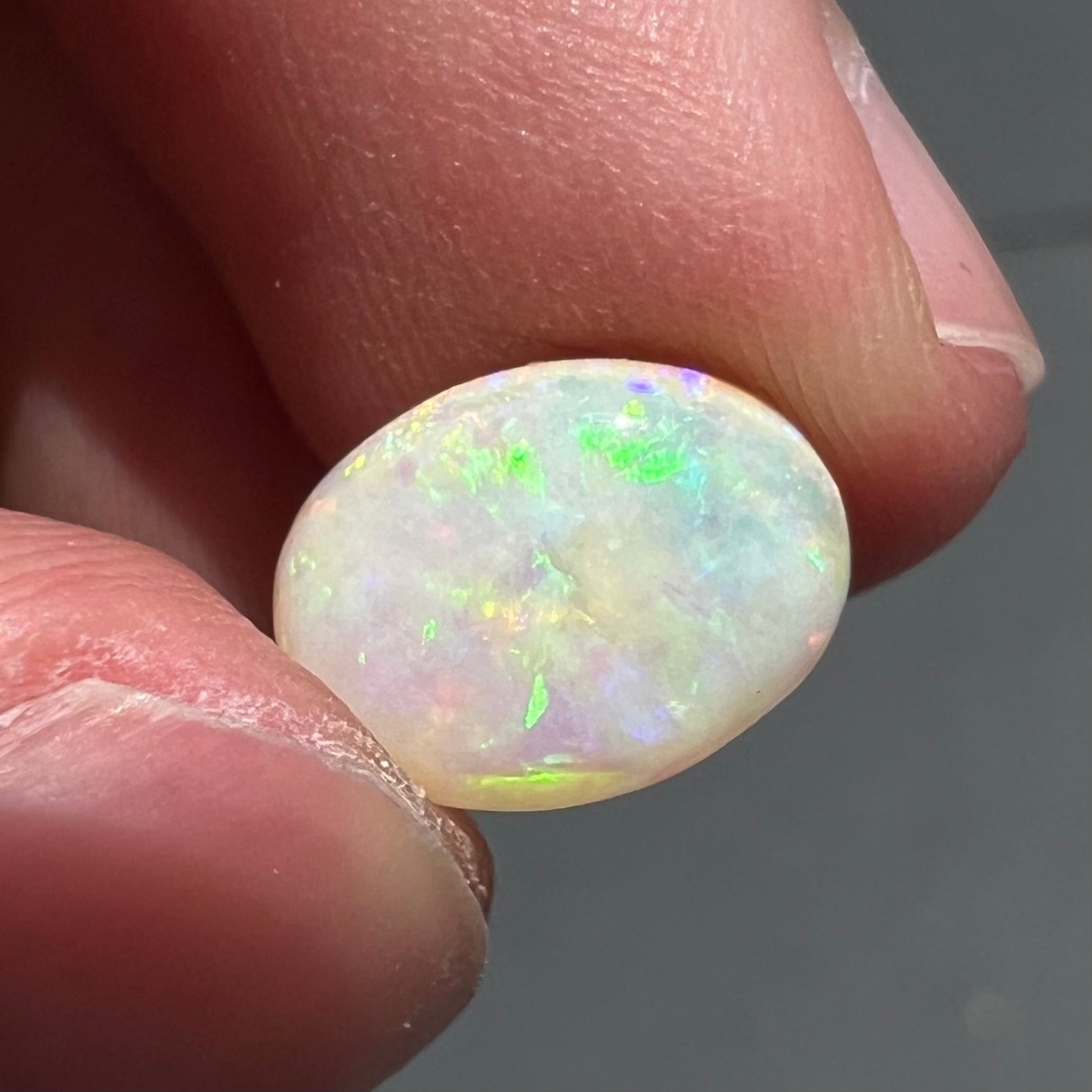 South Australian Cut White Opal newest Stone - Whc00250