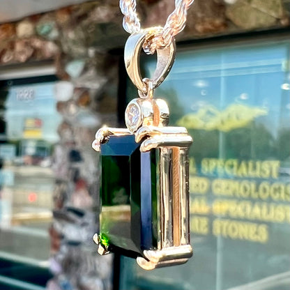 Z3- Custom Chrome Diopside Pendant Project Portal