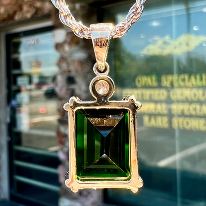 Z3- Custom Chrome Diopside Pendant Project Portal