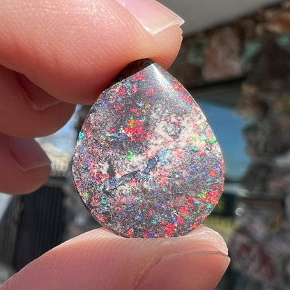 8.89ct Treated Andamooka Matrix Opal | #E211