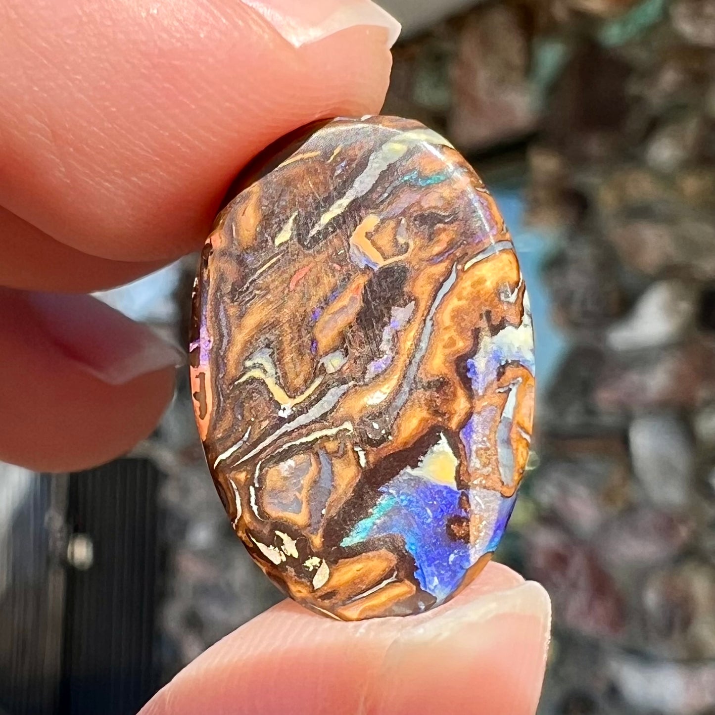 9.81ct Koroit Boulder Matrix Opal | #E185