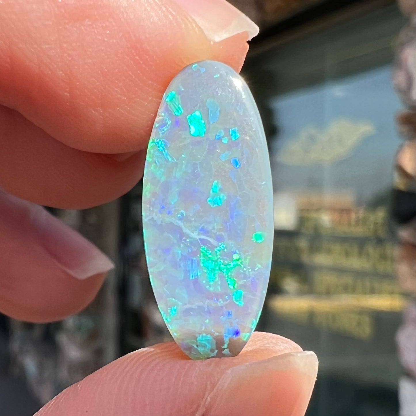 5.24ct Lightning Ridge Black Opal | #E183