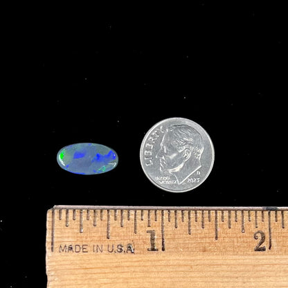 1.41ct Lightning Ridge Black Opal | #E94