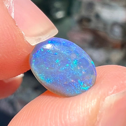 1.41ct Lightning Ridge Black Crystal Opal | #E65