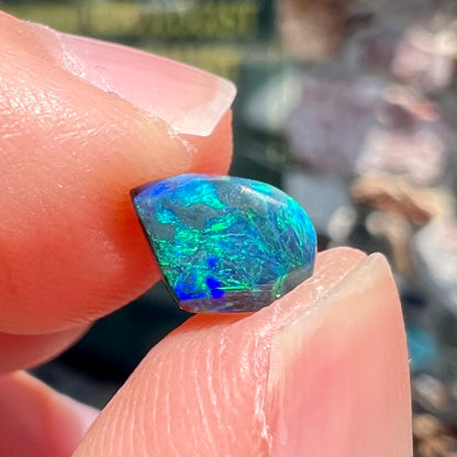 1.01ct Lightning Ridge Black Opal | #E70