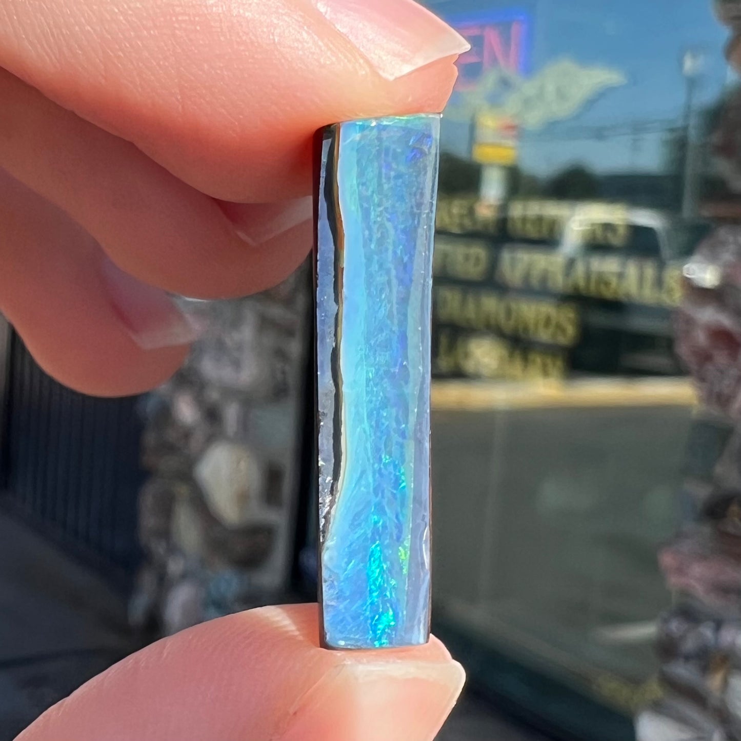 8.11ct Bull's Creek Boulder Opal | #E178 | "The Rainbow Collection"