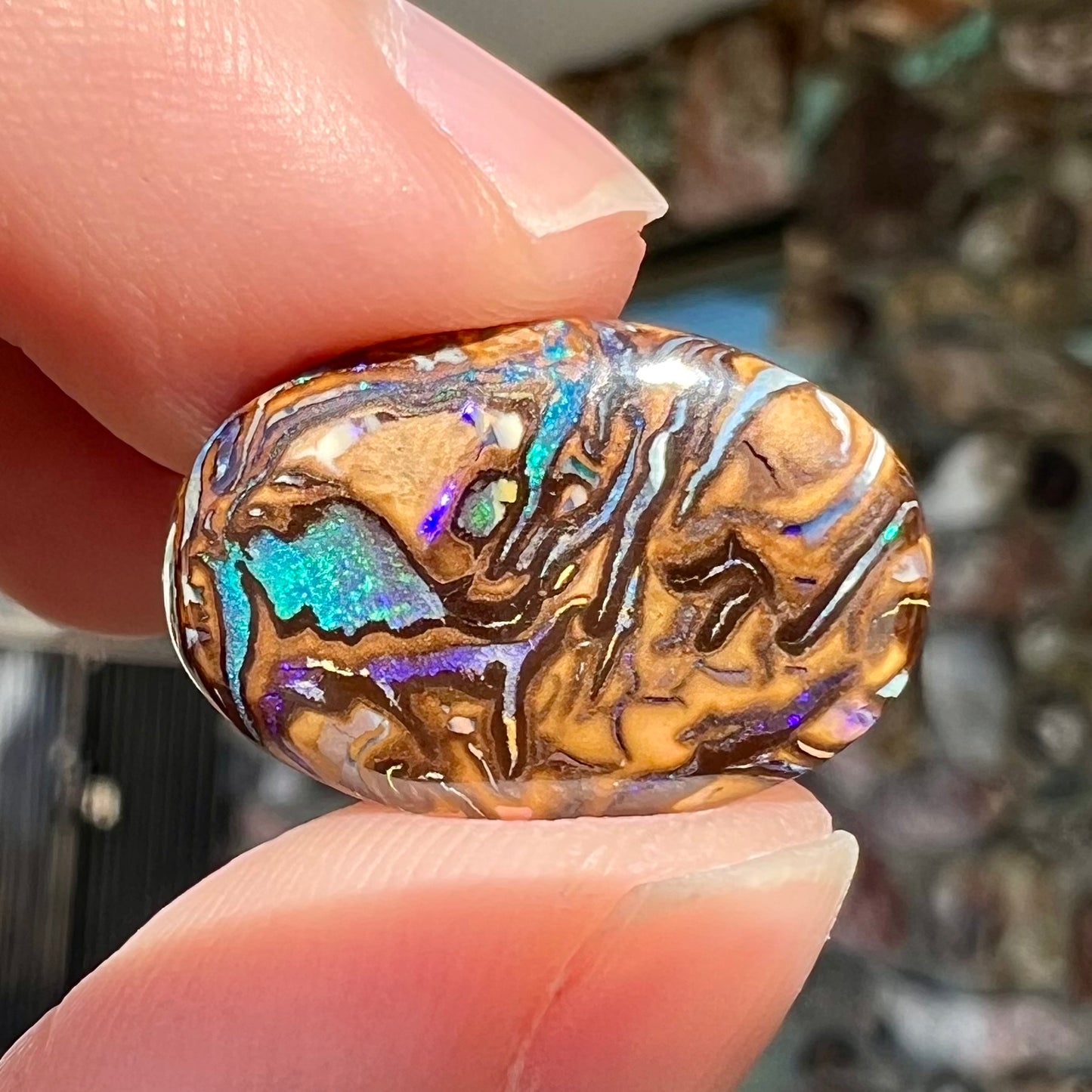 9.81ct Koroit Boulder Matrix Opal | #E185