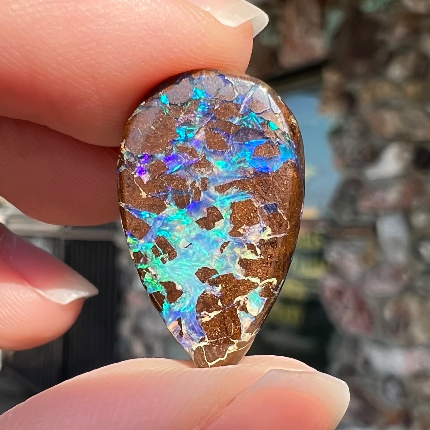 9.59ct Koroit Boulder Matrix Opal | #E207