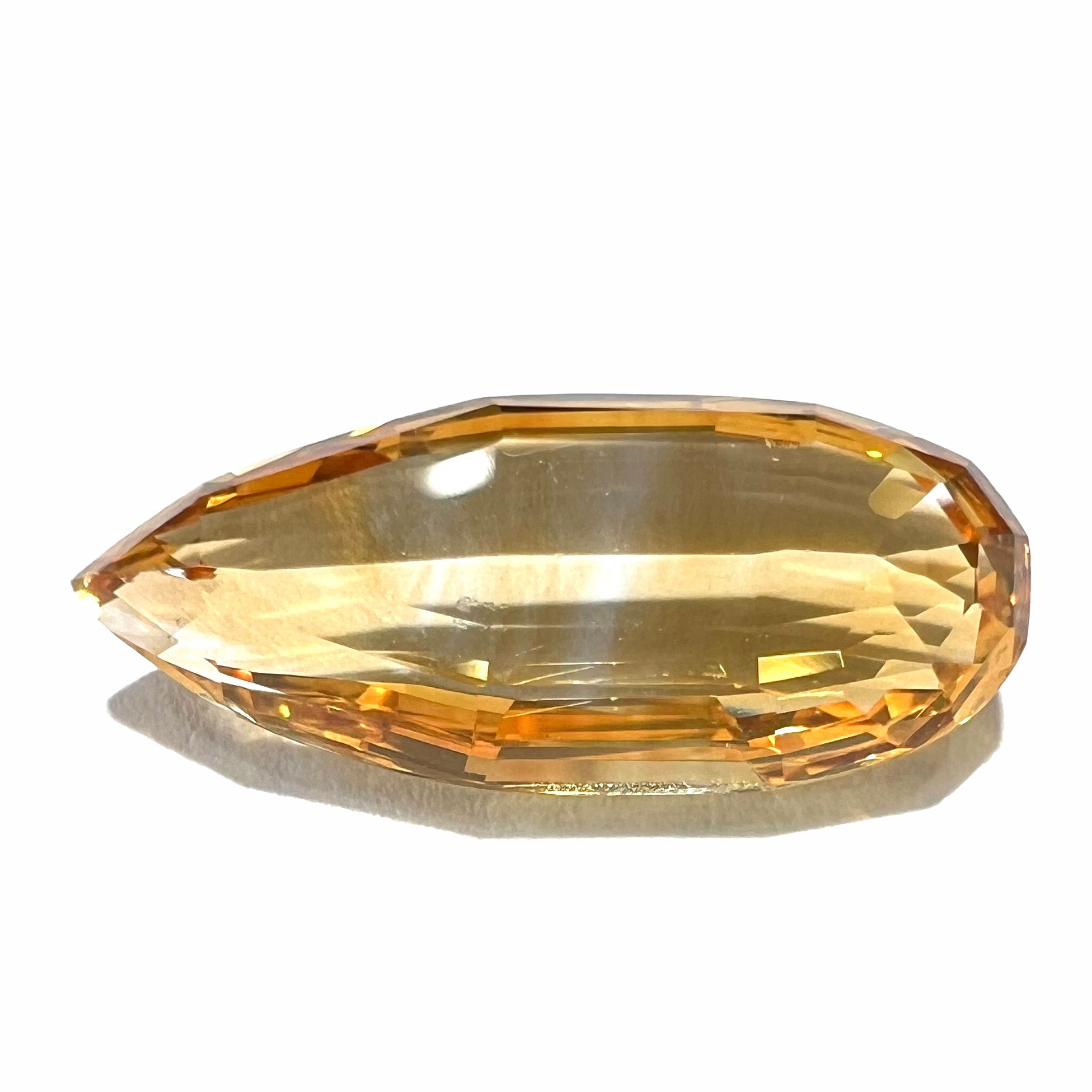 70% Discount-AAA Quality Natural citrine Faceted Drops Briolette Size 8x11-9x13 mm size 8 inch store full strand Approx