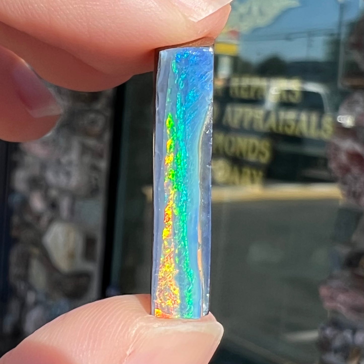 8.11ct Bull's Creek Boulder Opal | #E178 | "The Rainbow Collection"