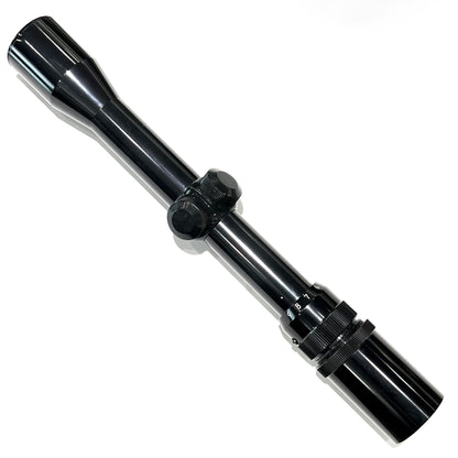 A 3x - 9x zoom, Sportview model rifle scope, manufactured by Bushnell.