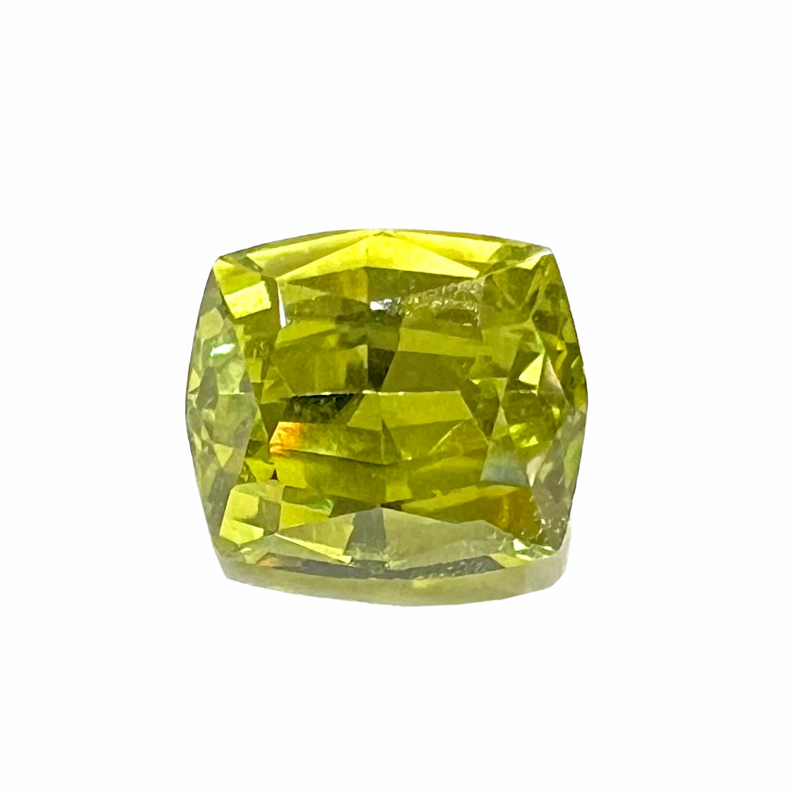 AAA Flawless Yellowish Green Chrysoberyl Loose Cushion Gemstone Cut Quality Loupe Clean, 38.50 outlet Ct Fashion Jewelry & Ring Making Product