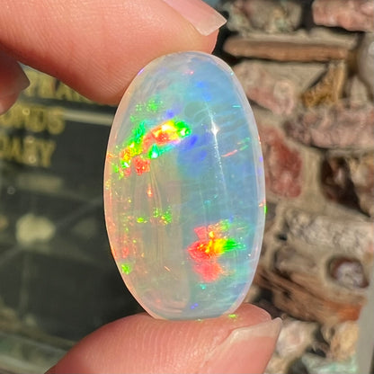 12.88ct Ethiopian Crystal Fire Opal | #E198 | "Liquid Water"