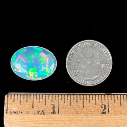 15.33ct Ethiopian Crystal Fire Opal | #E193