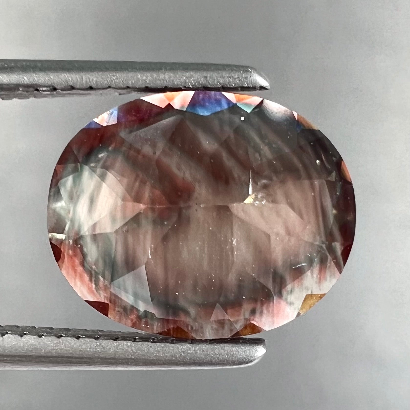 High quality Facet Grade Oregon Sunstone w/ Copper Schiller 2.9x2.5x1.0 cm