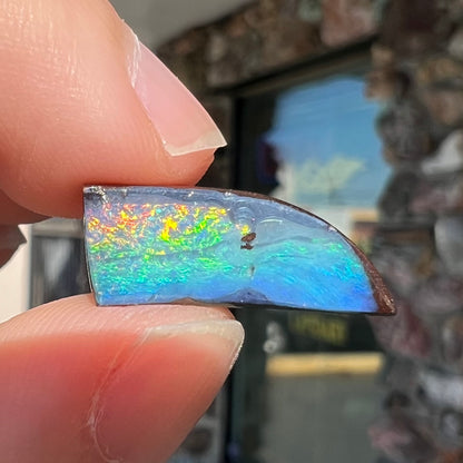 9.57ct Bull's Creek Boulder Opal | #E181 | "The Rainbow Collection"