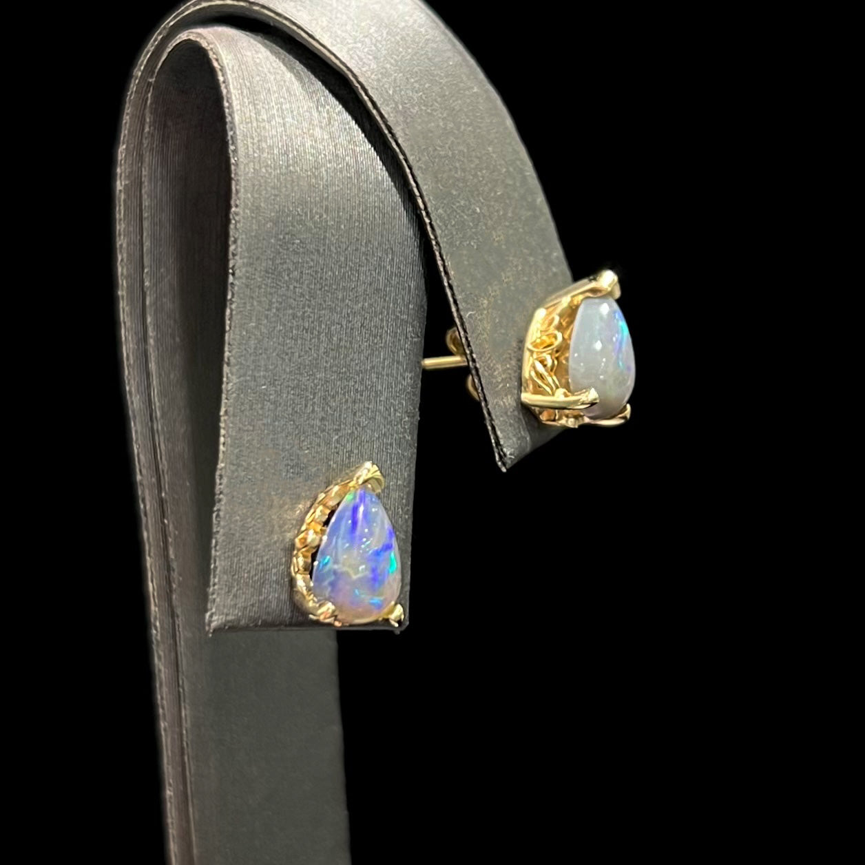 Genuine Opal Earrings - Fire Opal Earrings - White Drop Earrings – Adina  Stone Jewelry