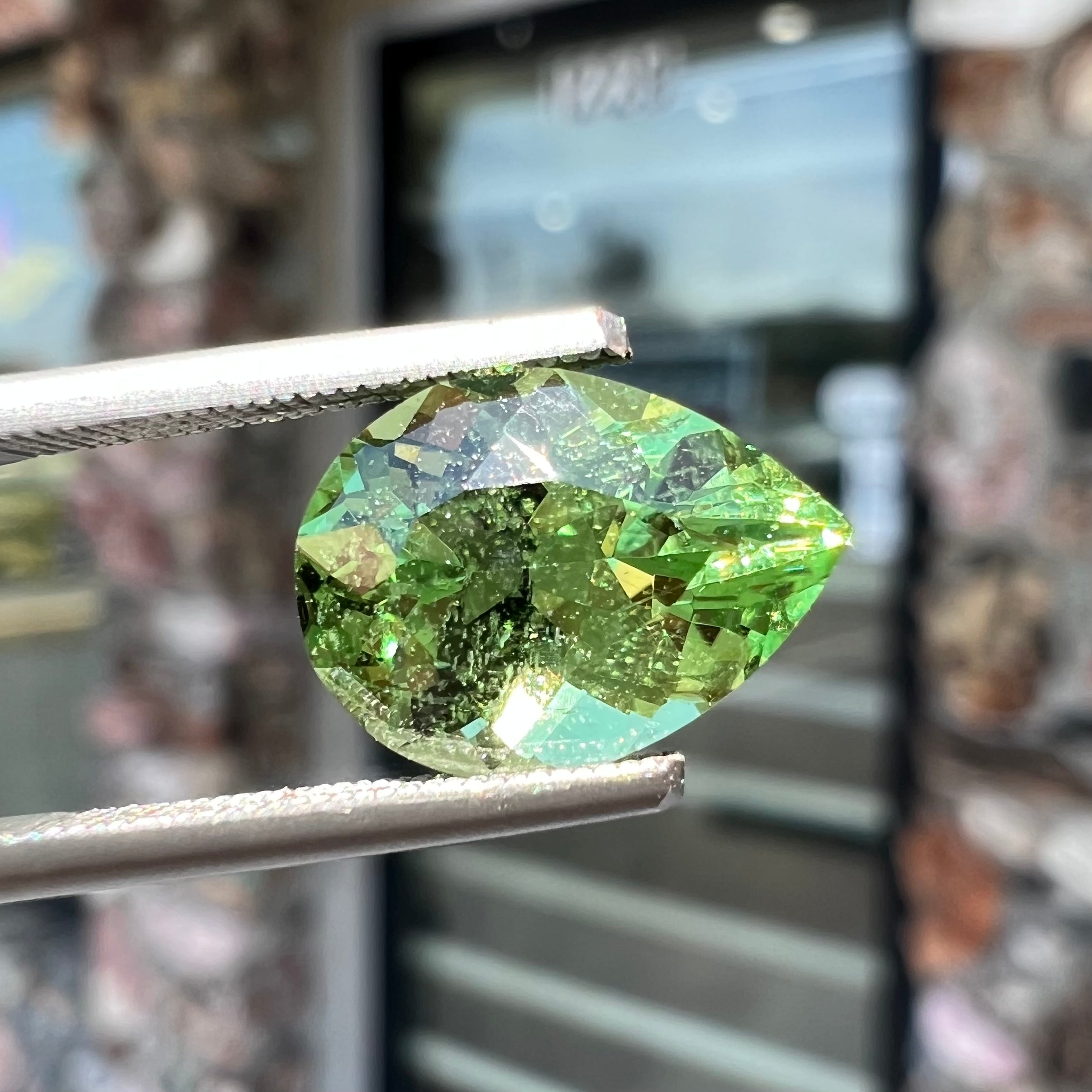 Green garnet deals gemstone price