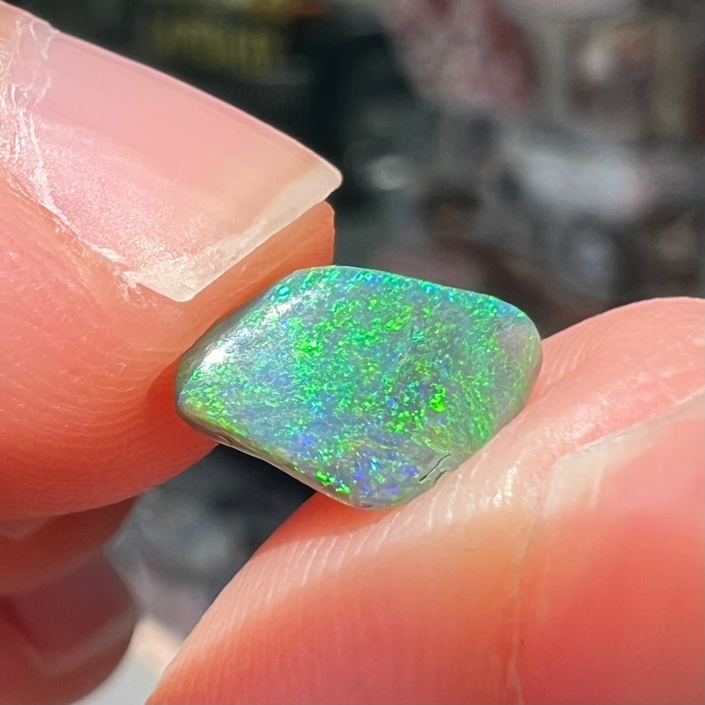 0.95ct Lightning Ridge Black Opal | #E68