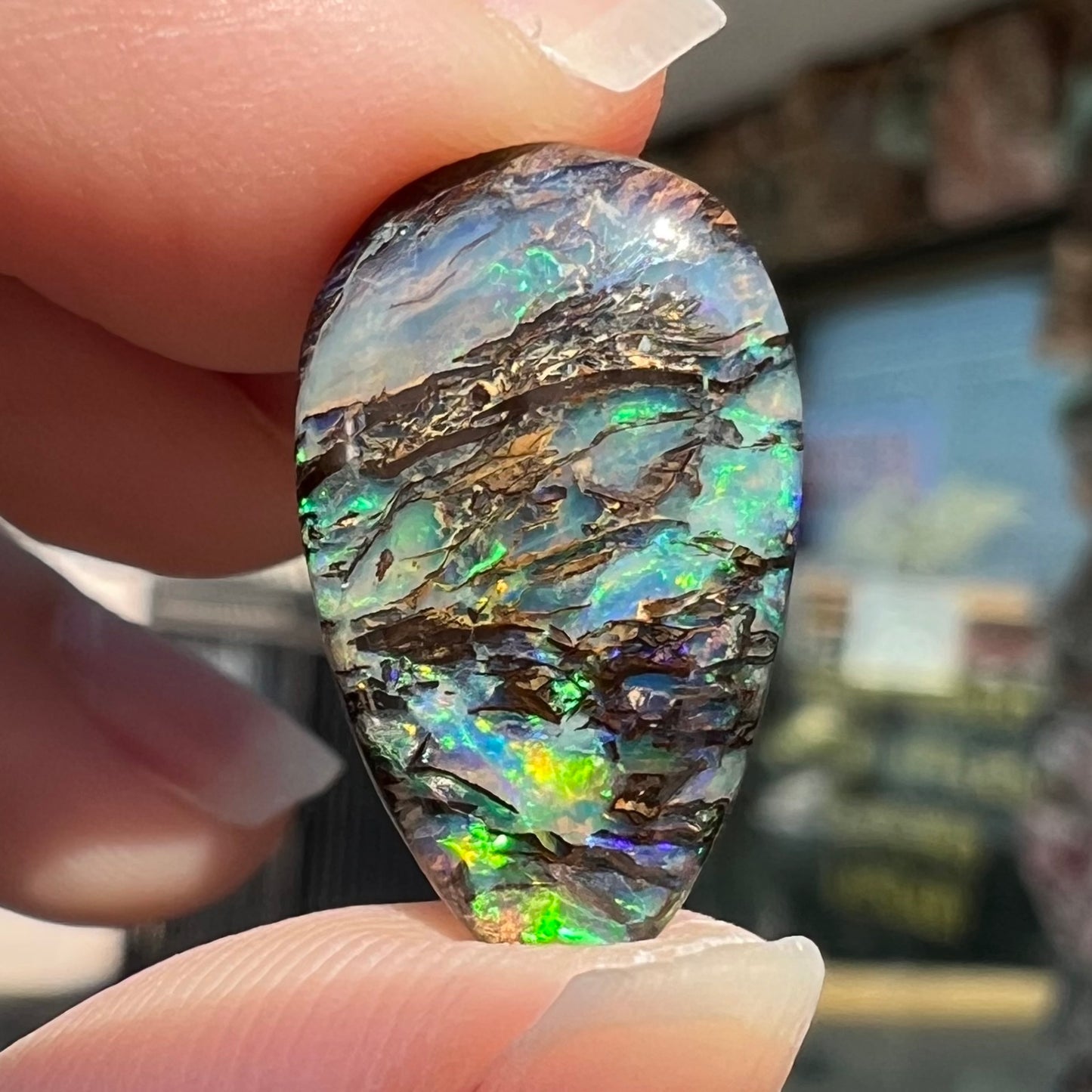 7.98ct Koroit Boulder Matrix Opal | #E201