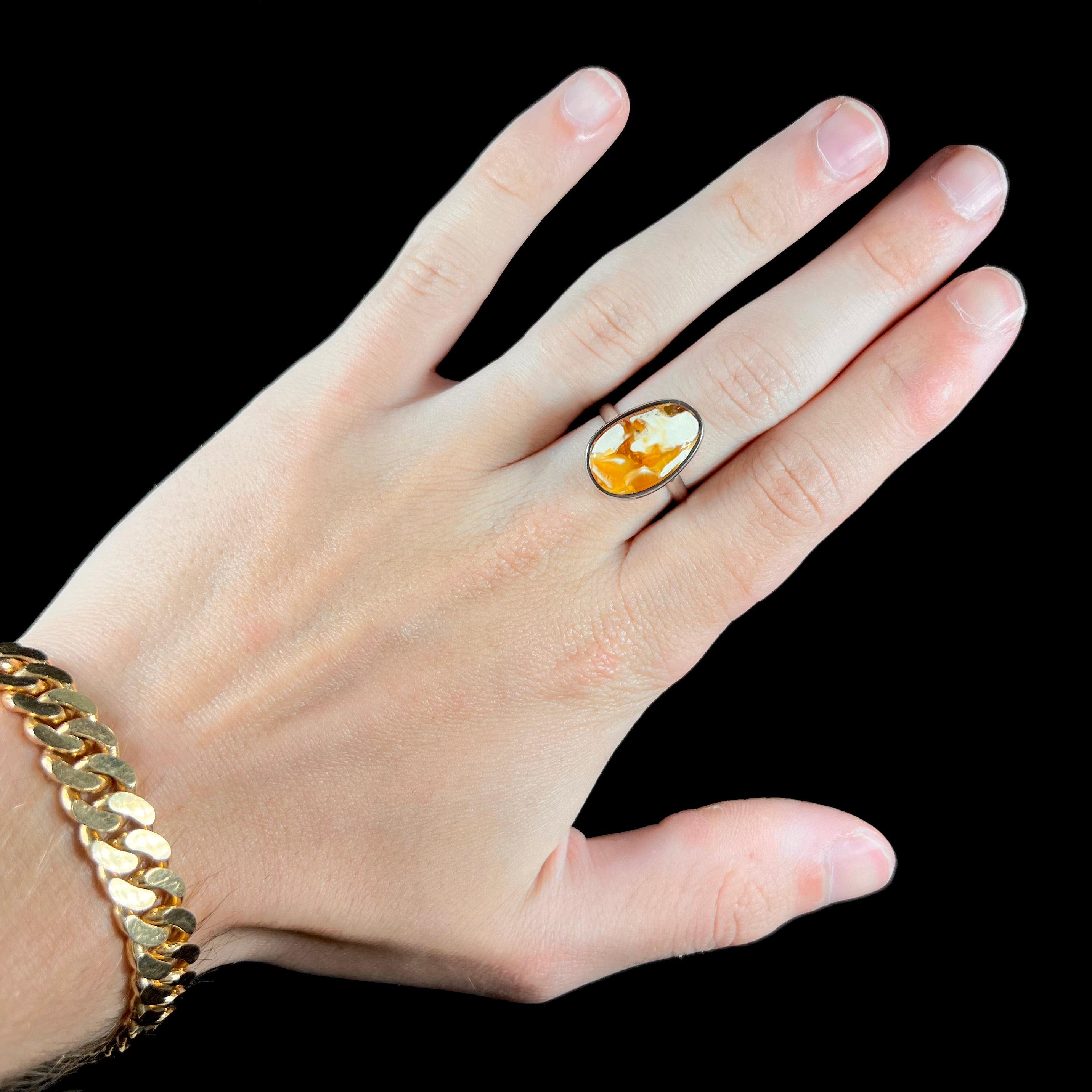 Butterscotch hot sale amber ring