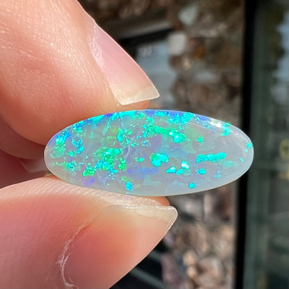 5.24ct Lightning Ridge Black Opal | #E183