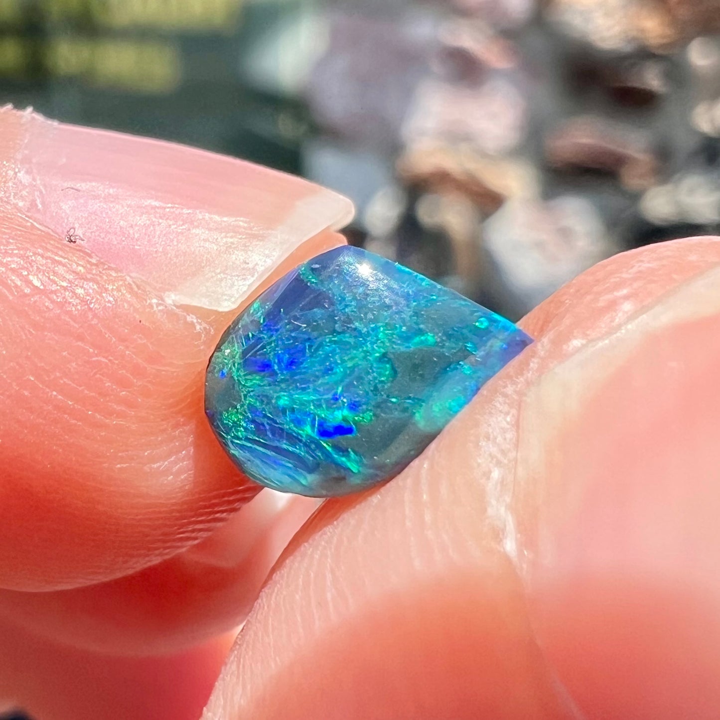 1.01ct Lightning Ridge Black Opal | #E70